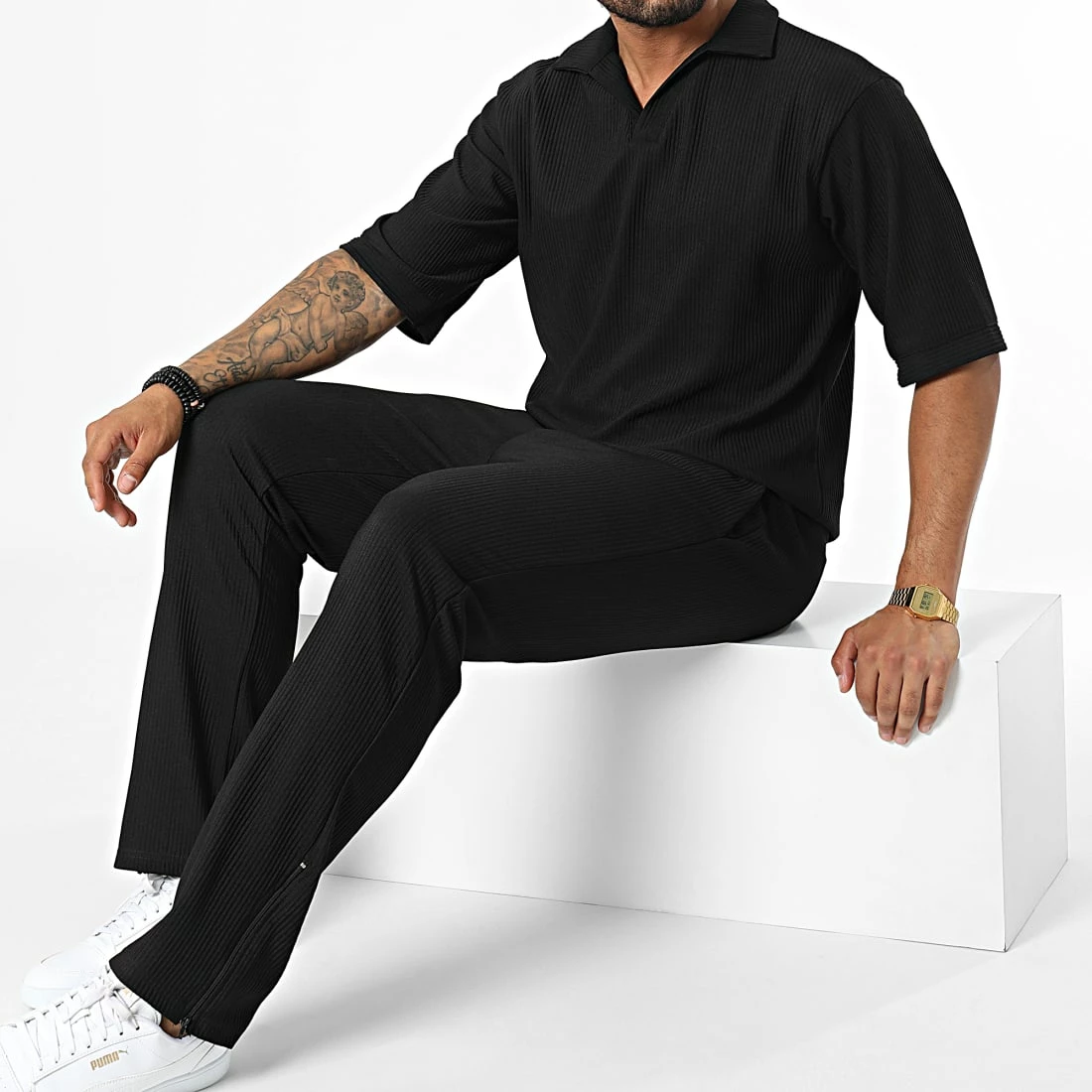 Ensemble Lifestyle KL-2104 Noir de ADJ 3 Ensemble Lifestyle KL-2104 Noir de ADJ