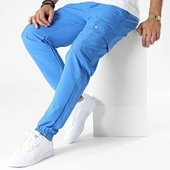 Pantalon Cargo KL-2103 Bleu de ADJ -ADJ Soldes adj 338969 KL 2103 INDIGO 20221004T152715 03