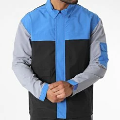 Ensemble Cargo KL-2096 Noir Bleu Gris de ADJ -ADJ Soldes adj 338973 KL 2096 BLACK INDIGO GREY 20220929T160209 03