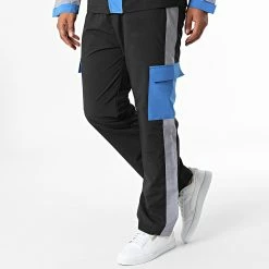 Ensemble Cargo KL-2096 Noir Bleu Gris de ADJ -ADJ Soldes adj 338973 KL 2096 BLACK INDIGO GREY 20220929T160210 04