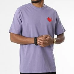 Tee Shirt KL-2071 Violet de ADJ -ADJ Soldes adj 338983 KL 2071 3 PURPLE 20220929T162754 03