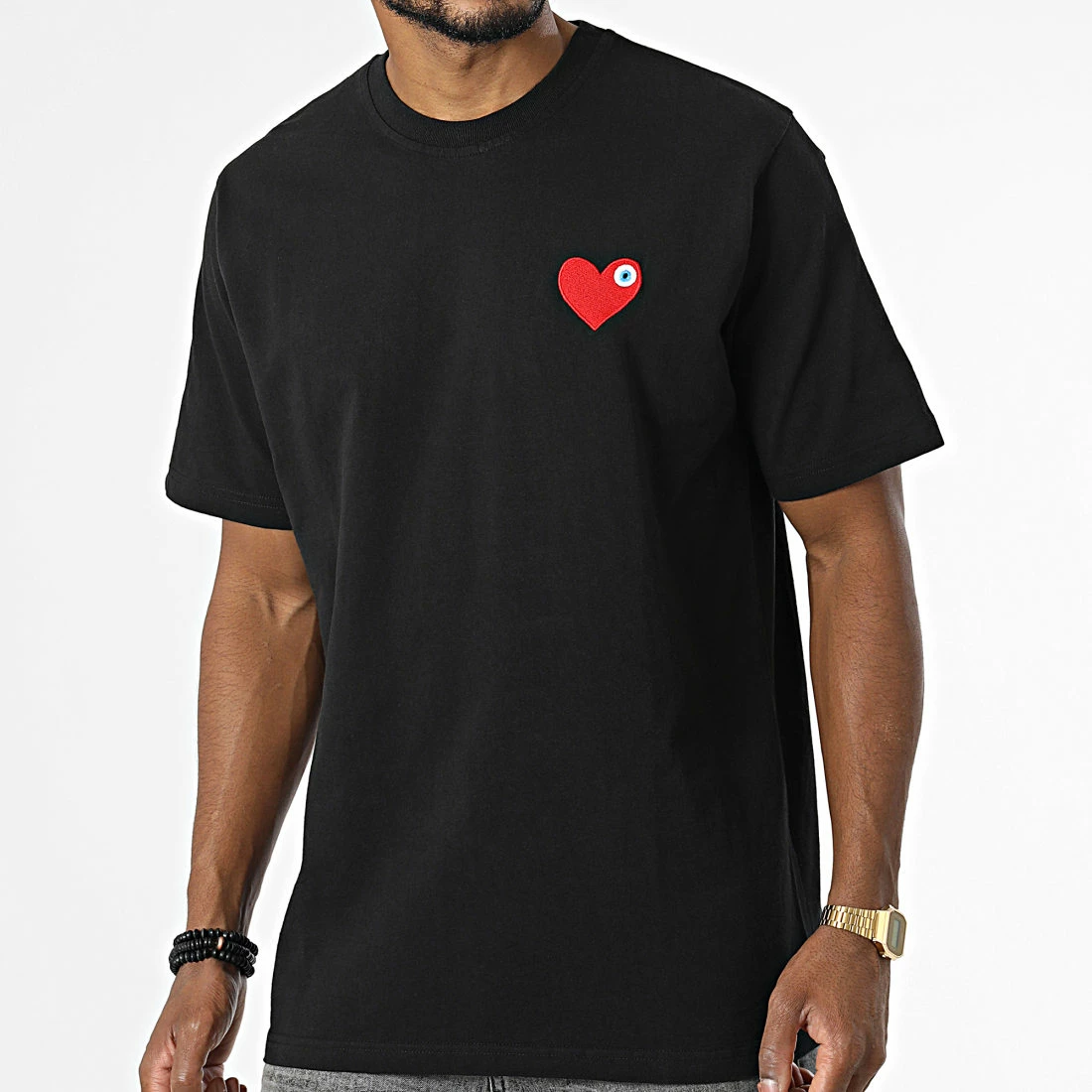 Tee Shirt KL-2071 Noir de ADJ 3 Tee Shirt KL-2071 Noir de ADJ