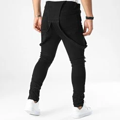 Salopette Jean E9686 Noir de ADJ -ADJ Soldes adj 339372 E9686 20221007T151115 04