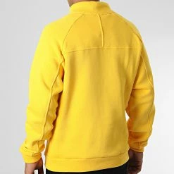 Sweat Col Zippé KL-2101 Jaune de ADJ -ADJ Soldes adj 341706 KL 2101 S YELLOW 20221006T160249 04