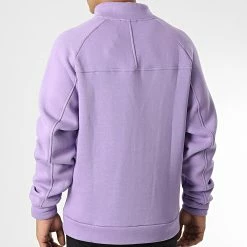 Sweat Col Zippé KL-2101 Violet Lila de ADJ -ADJ Soldes adj 341713 KL 2101 S LILAC 20221006T155954 04