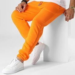 Pantalon Jogging KL-2102 Orange de ADJ -ADJ Soldes adj 341743 KL 2102 J ORANGE 20221007T150945 03