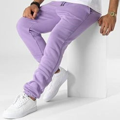 Pantalon Jogging KL-2102 Violet Lila de ADJ -ADJ Soldes adj 341748 KL 2102 J LILAC 20221007T151000 03