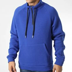 Sweat Col Zippé KL-2101 Bleu Roi de ADJ