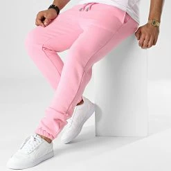Pantalon Jogging KL-2102 Rose de ADJ -ADJ Soldes adj 341781 KL 2102 J PINK 20221006T153009 03