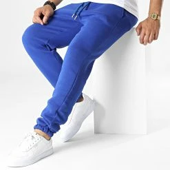 Pantalon Jogging KL-2102 Bleu Roi de ADJ -ADJ Soldes adj 341783 KL 2102 J SAXE BLUE 20221006T152457 03