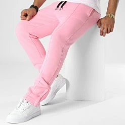 Pantalon Jogging KL-2101 Rose de ADJ -ADJ Soldes adj 341791 KL 2101 J PINK 20221007T150850 03