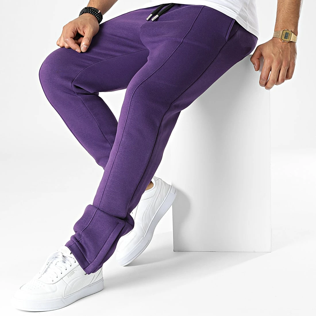 Pantalon Jogging KL-2101 Violet de ADJ 5 Pantalon Jogging KL-2101 Violet de ADJ – Image 3