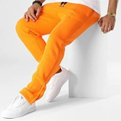 Pantalon Jogging KL-2101 Orange de ADJ -ADJ Soldes adj 341826 KL 2101 J ORANGE 20221006T152709 03