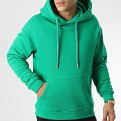 Sweat Capuche KL-2102 Vert de ADJ -ADJ Soldes adj 341829 KL 2102 S GREEN 20221006T155919 03