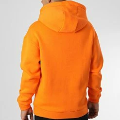 Sweat Capuche KL-2102 Orange de ADJ -ADJ Soldes adj 341838 KL 2102 S ORANGE 20221006T160323 04