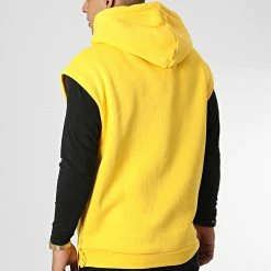 Sweat Capuche Sans Manches KL-2100 Jaune de ADJ -ADJ Soldes adj 341894 KL 2100 S YELLOW 20221006T155818 04