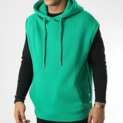 Sweat Capuche Sans Manches KL-2100 Vert de ADJ
