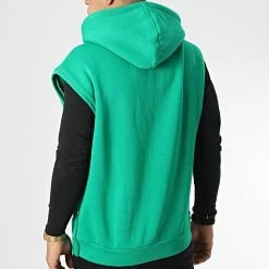 Sweat Capuche Sans Manches KL-2100 Vert de ADJ -ADJ Soldes adj 341895 KL 2100 S GREEN 20221006T155850 04