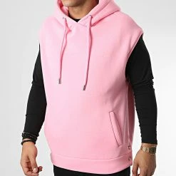 Sweat Capuche Sans Manches KL-2100 Rose de ADJ -ADJ Soldes adj 341896 KL 2100 S PINK 20221006T155833 03
