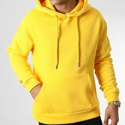 Sweat Capuche KL-2102 Jaune de ADJ -ADJ Soldes adj 341898 KL 2102 S YELLOW 20221006T160231 03