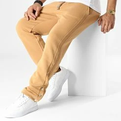 Pantalon Jogging KL-2100 Camel de ADJ -ADJ Soldes adj 341899 KL 2100 J CAMEL 20221006T152601 03