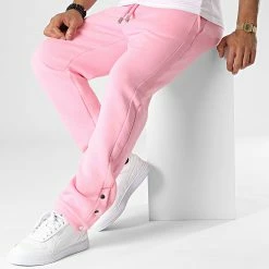 Pantalon Jogging KL-2100 Rose de ADJ -ADJ Soldes adj 341900 KL 2100 J PINK 20221006T152759 03