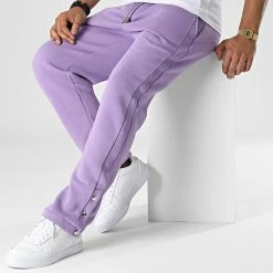 Pantalon Jogging KL-2100 Violet Lila de ADJ -ADJ Soldes adj 341902 KL 2100 J LILAC 20221007T150834 03