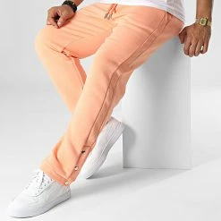 Pantalon Jogging KL-2100 Corail de ADJ -ADJ Soldes adj 341903 KL 2100 J SOLMON PINK 20221006T152743 03