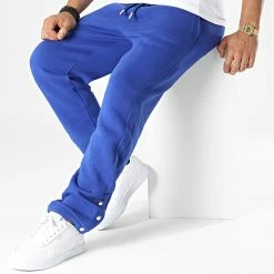 Pantalon Jogging KL-2100 Bleu Roi de ADJ -ADJ Soldes adj 341908 KL 2100 J SAXE BLUE 20221006T152316 03