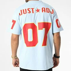 Tee Shirt Oversize KL-2105 Bleu Clair de ADJ