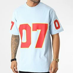 Tee Shirt Oversize KL-2105 Bleu Clair de ADJ 9 Tee Shirt Oversize KL-2105 Bleu Clair de ADJ -ADJ Soldes adj 342137 KL 2105 A BABY BLUE 20221020T135434 04