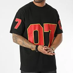 Tee Shirt Oversize KL-2105 Noir de ADJ -ADJ Soldes adj 342138 KL 2105 A BLACK 20221020T140251 03