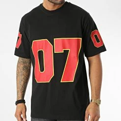 Tee Shirt Oversize KL-2105 Noir de ADJ -ADJ Soldes adj 342138 KL 2105 A BLACK 20221020T140253 04