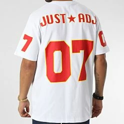 Tee Shirt Oversize KL-2105 Blanc de ADJ -ADJ Soldes adj 342142 KL 2105 A WHITE 20221020T142229 04