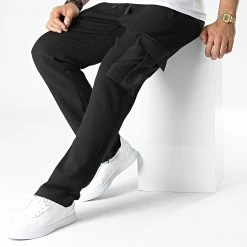 Pantalon Cargo KL-2107 Noir de ADJ 8 Pantalon Cargo KL-2107 Noir de ADJ -ADJ Soldes adj 342159 KL 2107 BLACK 20221024T135216 03