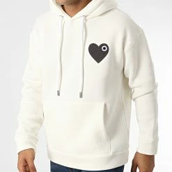 Sweat Capuche KL-2118 Beige Clair de ADJ