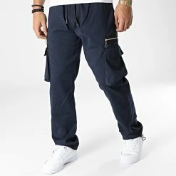 Pantalon Cargo KL-2111 Bleu Marine de ADJ