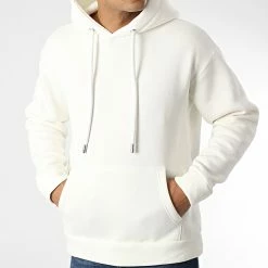 Sweat Capuche KL-2117 Beige Clair de ADJ -ADJ Soldes adj 344761 KL 2117 WHITE 20221024T151602 03