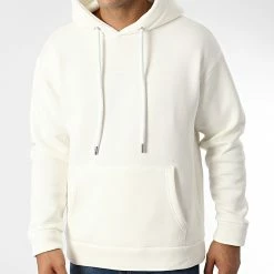 Sweat Capuche KL-2117 Beige Clair de ADJ -ADJ Soldes adj 344761 KL 2117 WHITE 20221024T151604 04