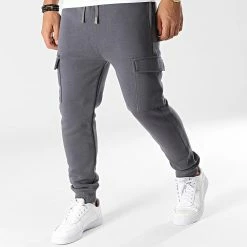 Pantalon Cargo KL-2119 Gris Anthracite de ADJ