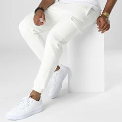 Pantalon Cargo KL-2119 Beige Clair de ADJ 8 Pantalon Cargo KL-2119 Beige Clair de ADJ -ADJ Soldes adj 344765 KL 2119 B WHITE 20221027T161315 03