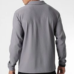 Polo Manches Longues TS-024 Gris de ADJ -ADJ Soldes adj 344771 TS 024 GREY 20221025T152510 04