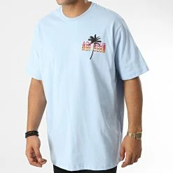 Tee Shirt Oversize Large KL-2105 Bleu Clair Floral de ADJ 9 Tee Shirt Oversize Large KL-2105 Bleu Clair Floral de ADJ -ADJ Soldes adj 344777 KL 2105 B BABY BLUE 20221024T145922 04