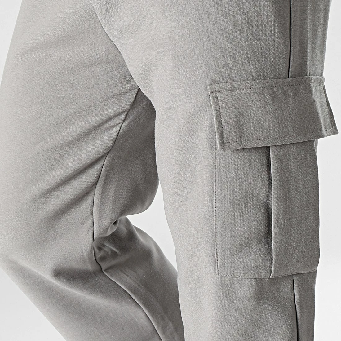 Pantalon Cargo KL-2112 Gris de ADJ 4 Pantalon Cargo KL-2112 Gris de ADJ – Image 2