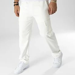 Pantalon Cargo KL-2112 Blanc de ADJ
