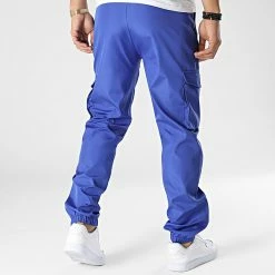 Pantalon Cargo KL-2113 Bleu de ADJ -ADJ Soldes adj 346644 KL 2113 SAXE BLUE 20221108T151635 04