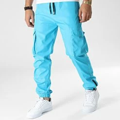 Pantalon Cargo KL-2113 Bleu Turquoise de ADJ
