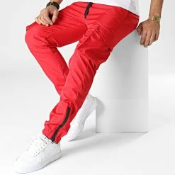 Pantalon Cargo KL-2113 Rouge de ADJ -ADJ Soldes adj 346648 KL 2113 RED 20221108T151941 03