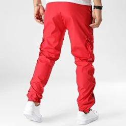 Pantalon Cargo KL-2113 Rouge de ADJ -ADJ Soldes adj 346648 KL 2113 RED 20221108T151942 04