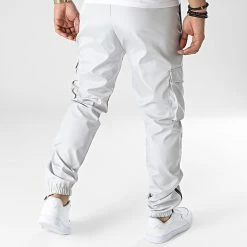 Pantalon Cargo KL-2113 Gris de ADJ -ADJ Soldes adj 346649 KL 2113 GREY 20221108T152254 04